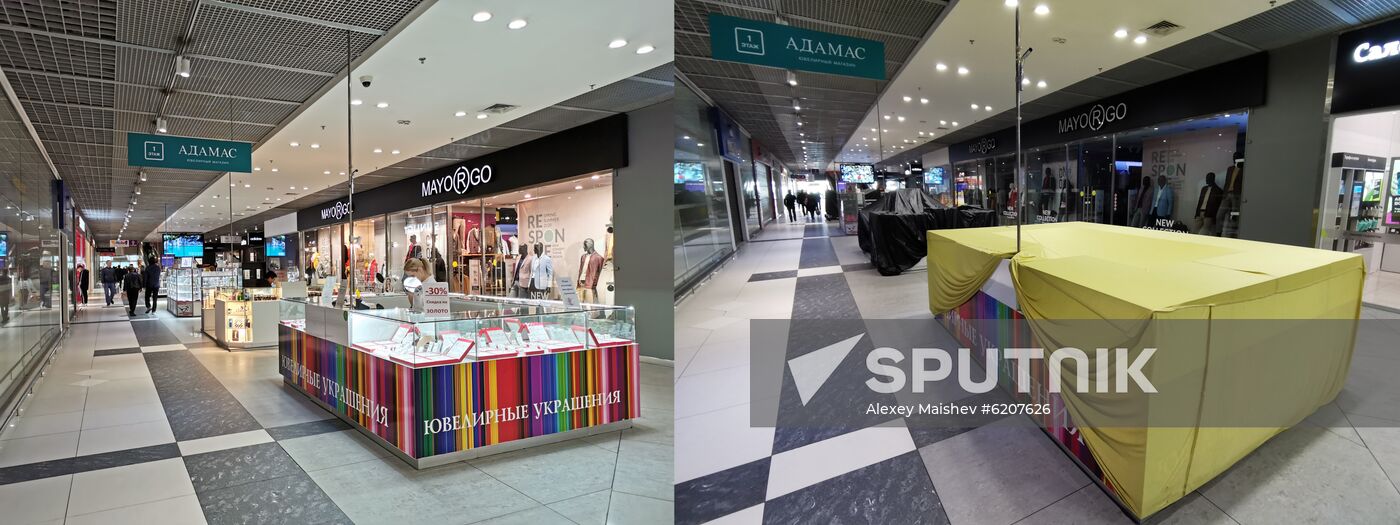 Russia Coronavirus Closure