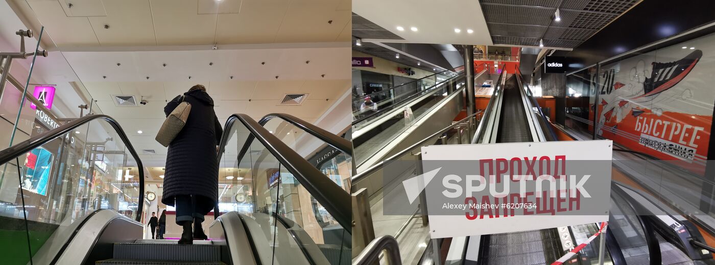 Russia Coronavirus Closure