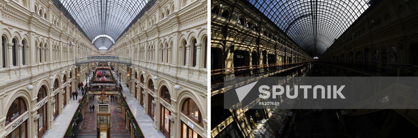 Russia Coronavirus Closure