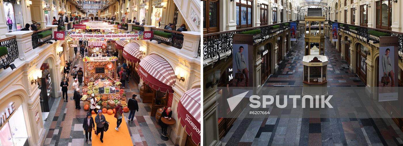 Russia Coronavirus Closure