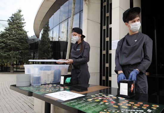 Russia Coronavirus Closure 