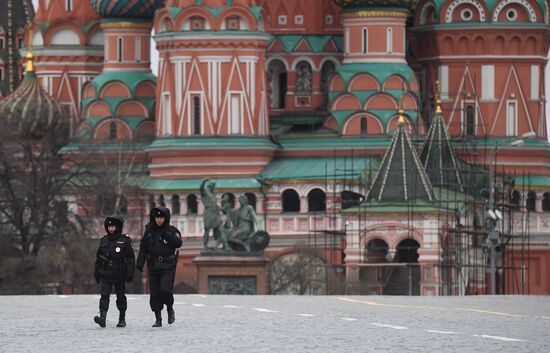 Russia Coronavirus Lockdown