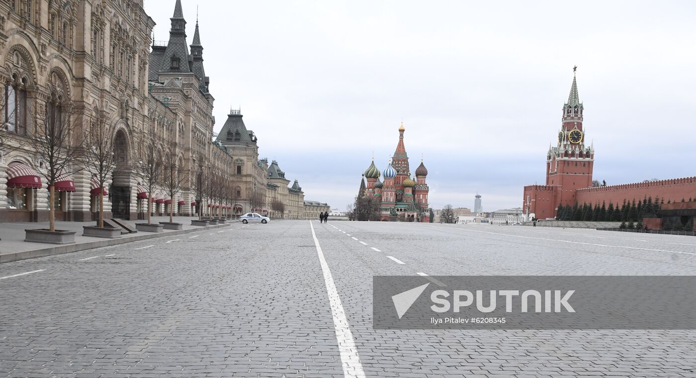 Russia Coronavirus Lockdown
