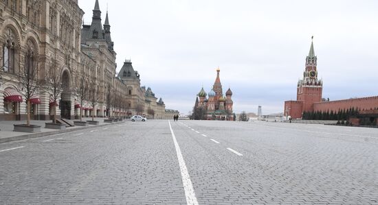 Russia Coronavirus Lockdown