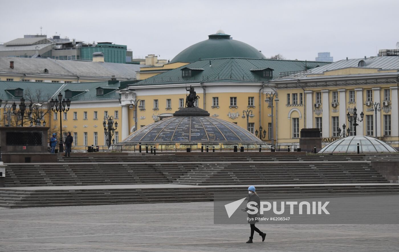 Russia Coronavirus Lockdown