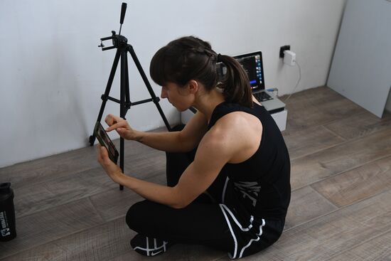 Russia Coronavirus Social Distancing