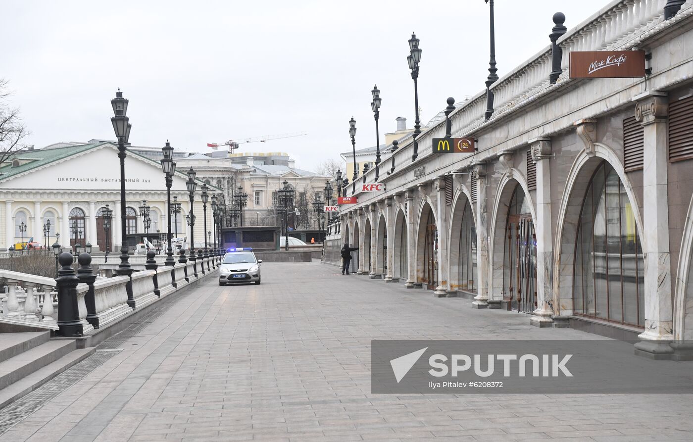 Russia Coronavirus Lockdown