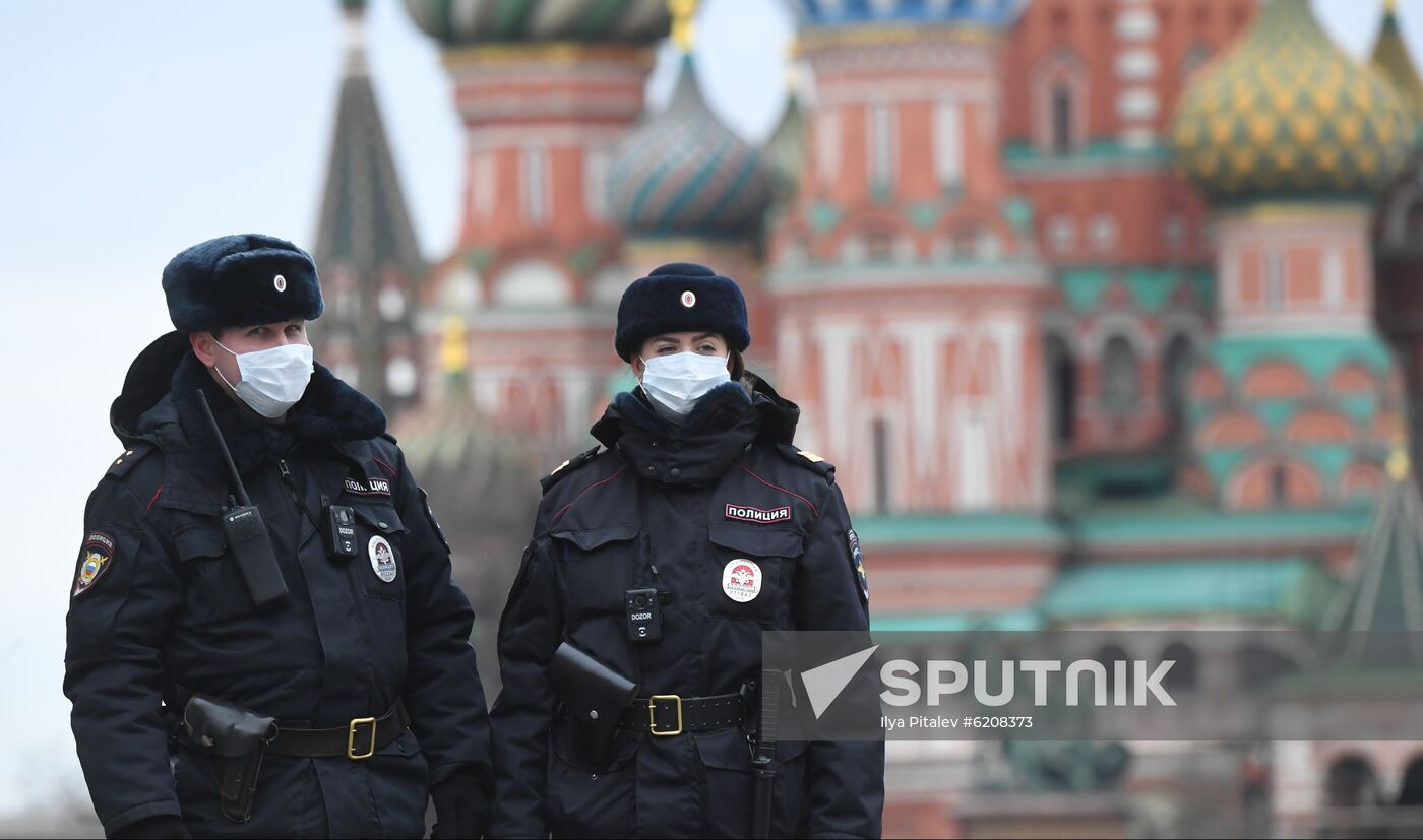 Russia Coronavirus Lockdown