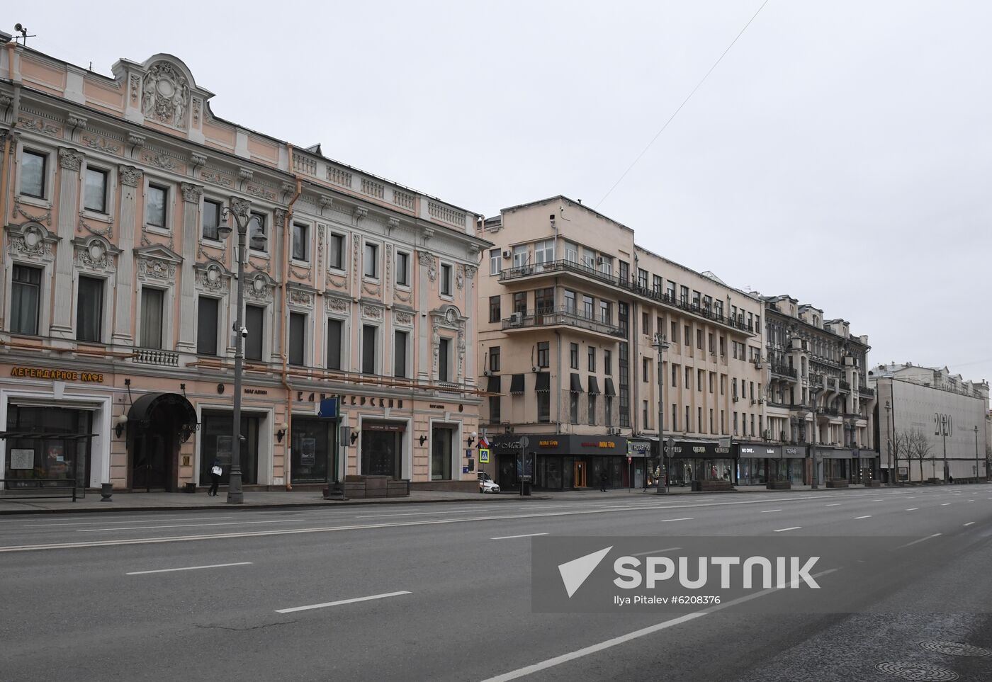 Russia Coronavirus Lockdown