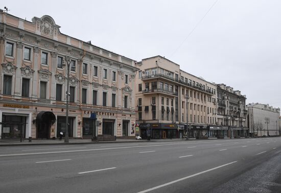Russia Coronavirus Lockdown