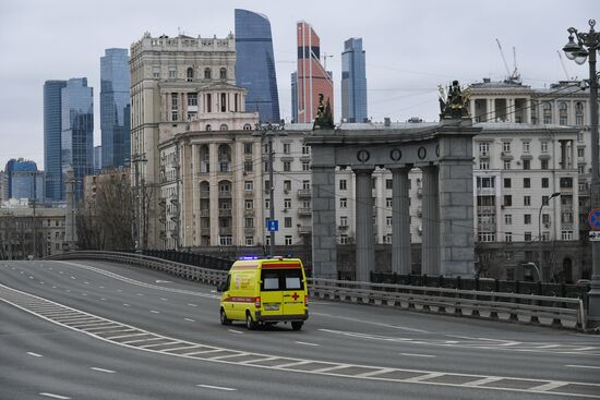 Russia Coronavirus Lockdown