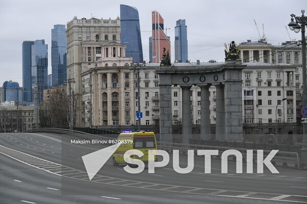 Russia Coronavirus Lockdown