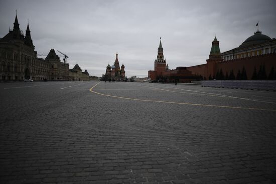 Russia Coronavirus Lockdown