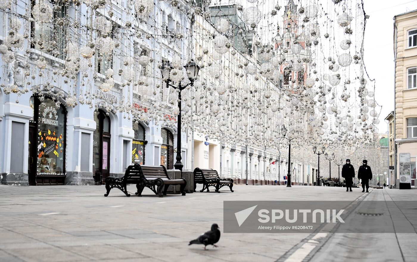 Russia Coronavirus Lockdown