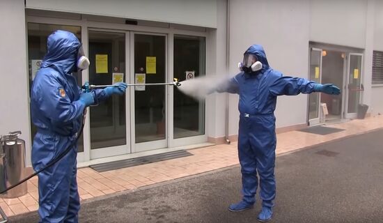 Italy Russia Coronavirus