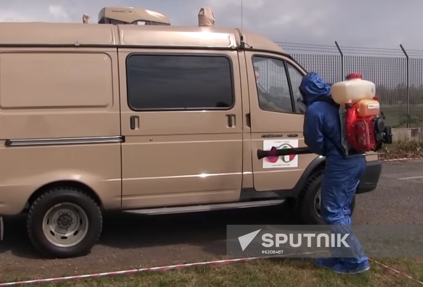 Italy Russia Coronavirus