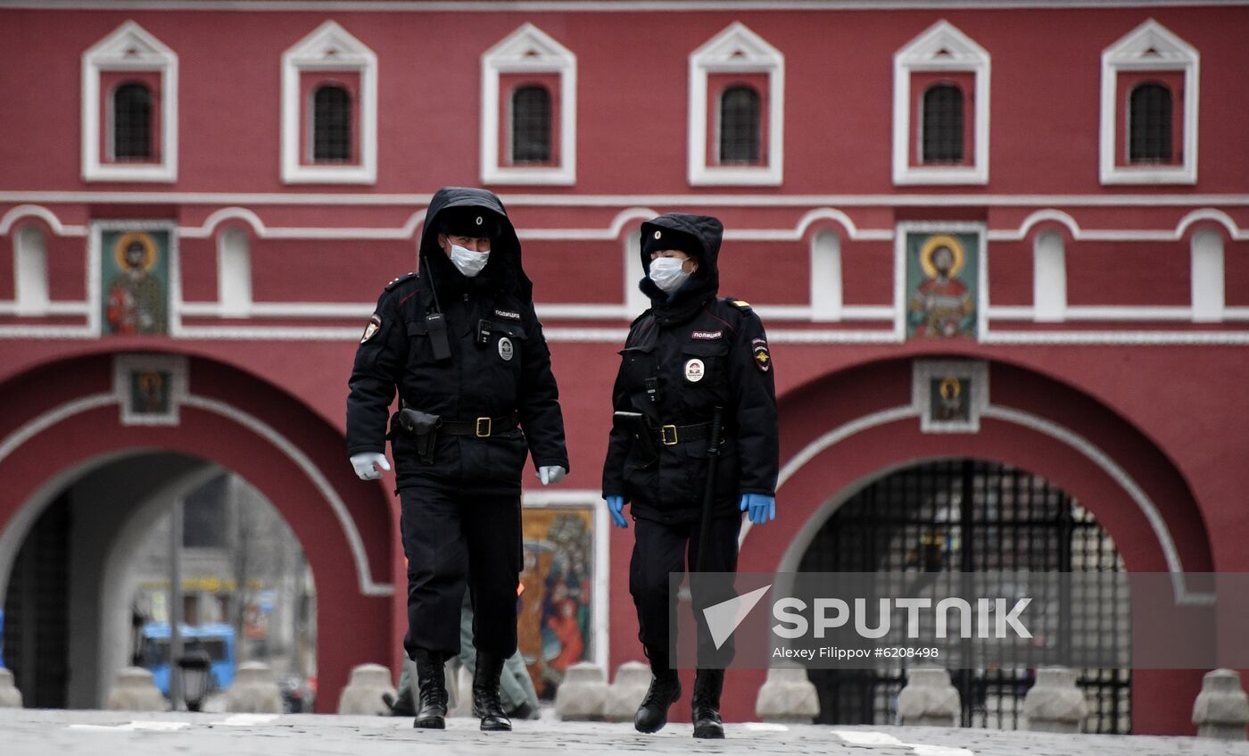 Russia Coronavirus Lockdown