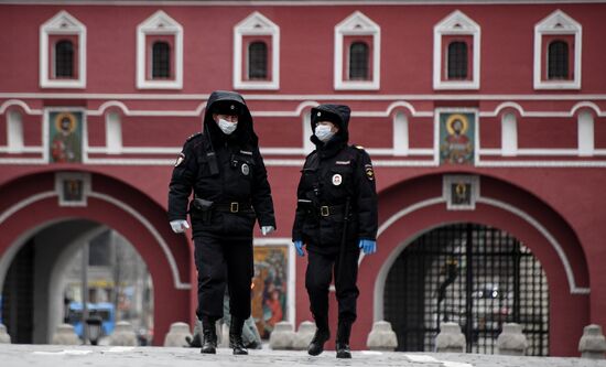 Russia Coronavirus Lockdown