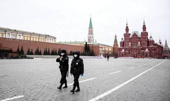 Russia Coronavirus Lockdown