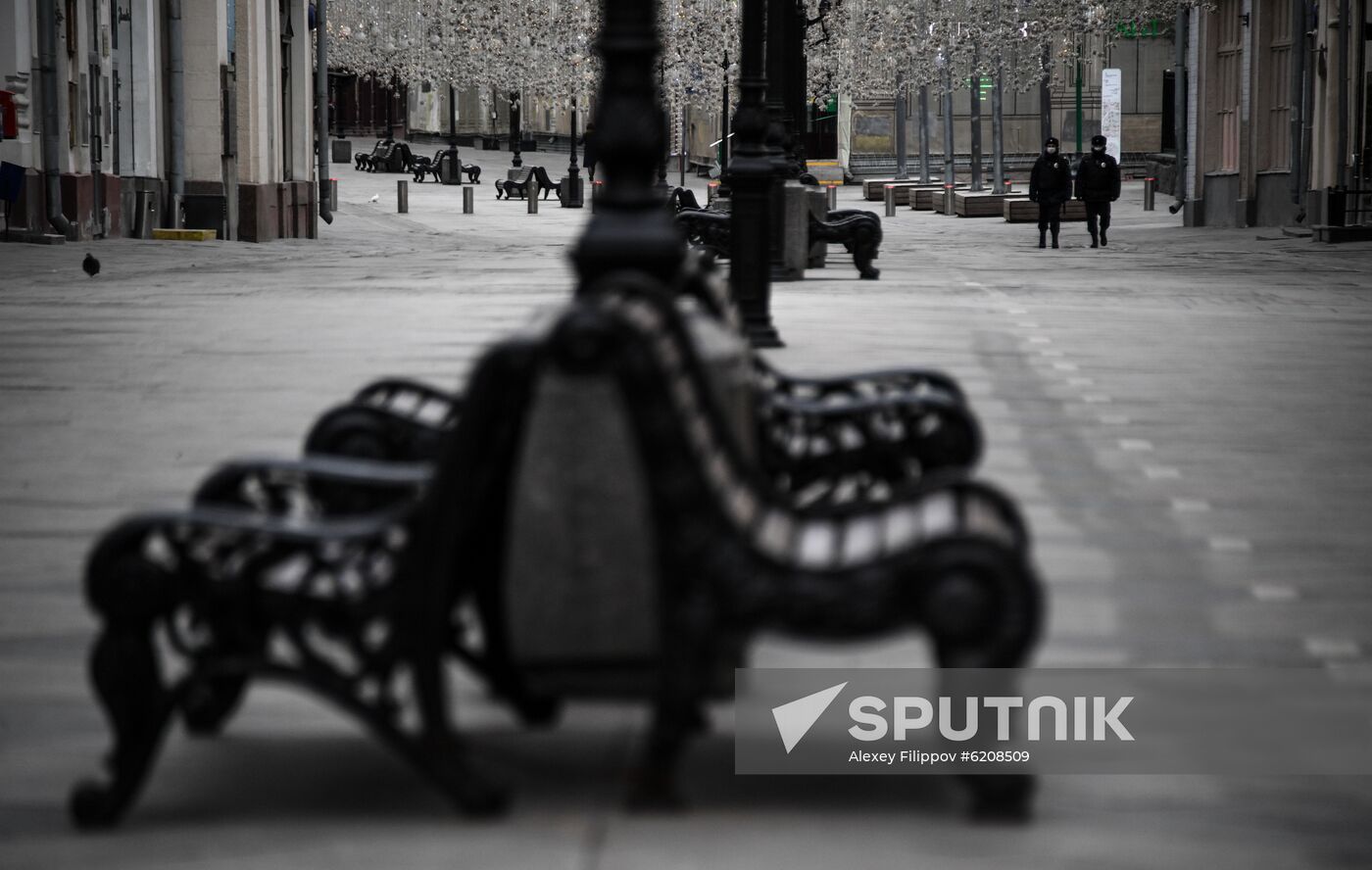 Russia Coronavirus Lockdown