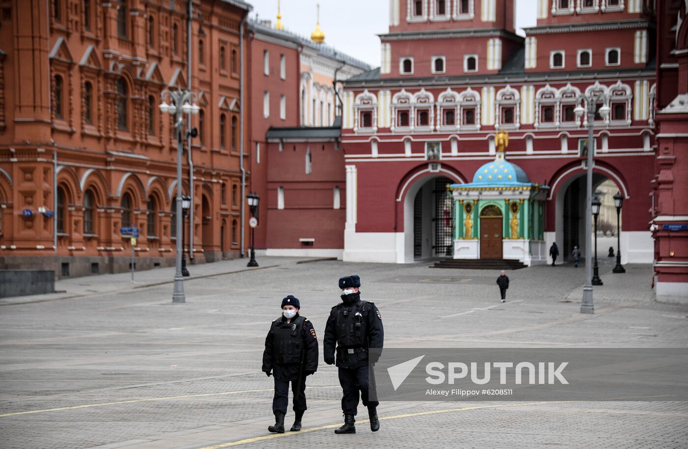 Russia Coronavirus Lockdown