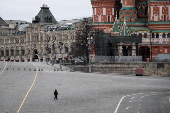 Russia Coronavirus Lockdown
