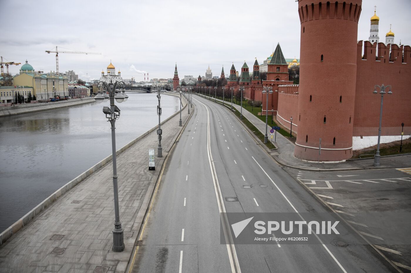 Russia Coronavirus Lockdown