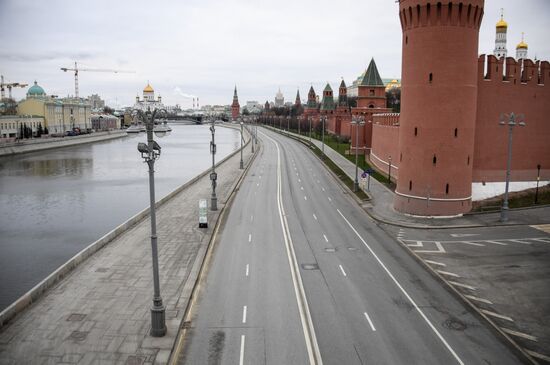 Russia Coronavirus Lockdown