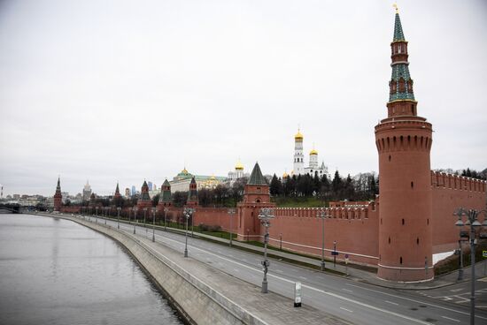 Russia Coronavirus Lockdown