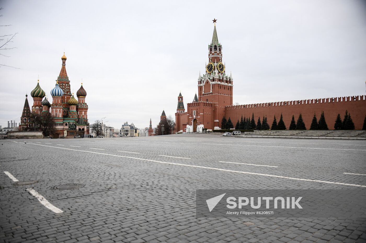 Russia Coronavirus Lockdown