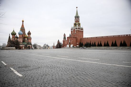 Russia Coronavirus Lockdown