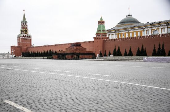 Russia Coronavirus Lockdown