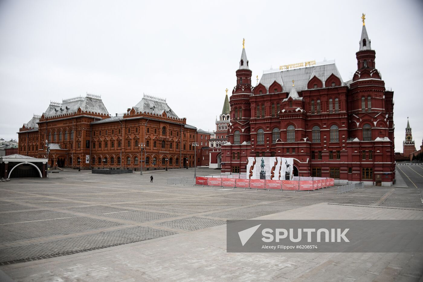 Russia Coronavirus Lockdown