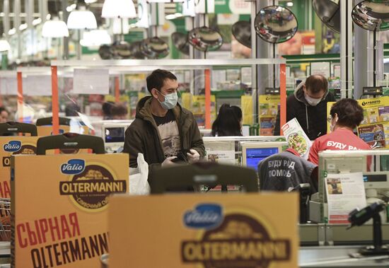 Russia Coronavirus Lockdown