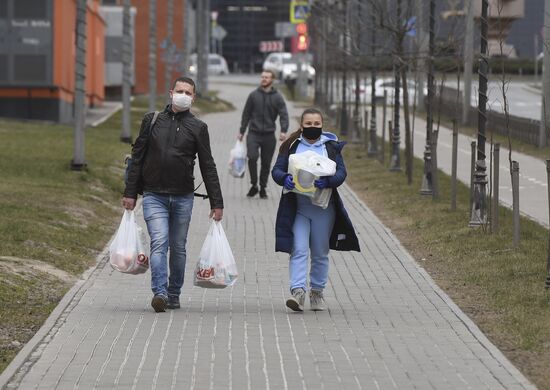 Russia Coronavirus Lockdown