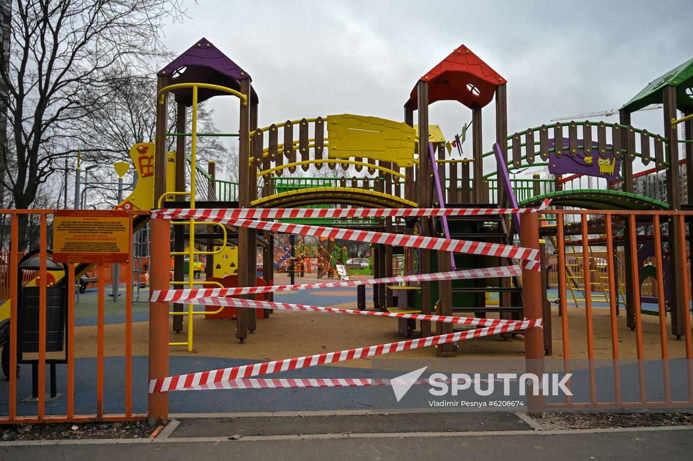 Russia Coronavirus Lockdown