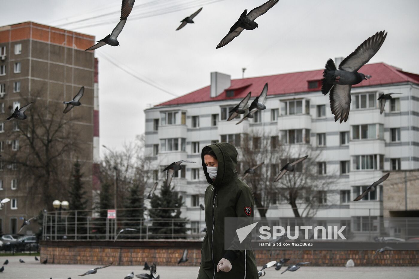 Russia Coronavirus Lockdown
