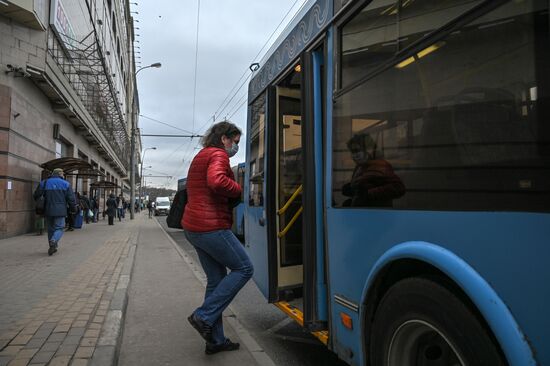 Russia Coronavirus Lockdown