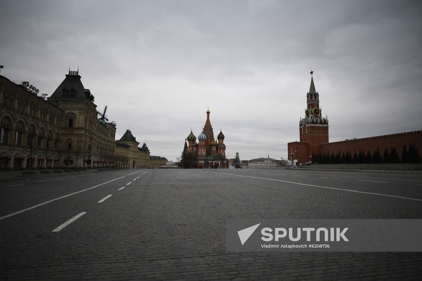 Russia Coronavirus Lockdown