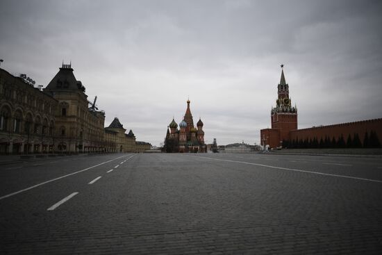 Russia Coronavirus Lockdown