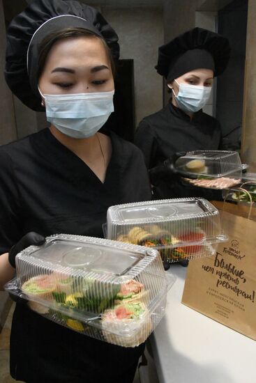 Russia Coronavirus Social Distancing