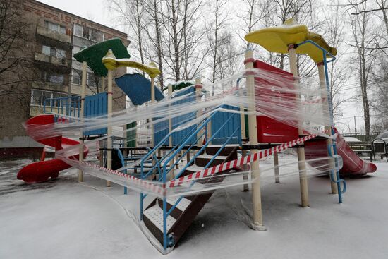 Russia Coronavirus Lockdown