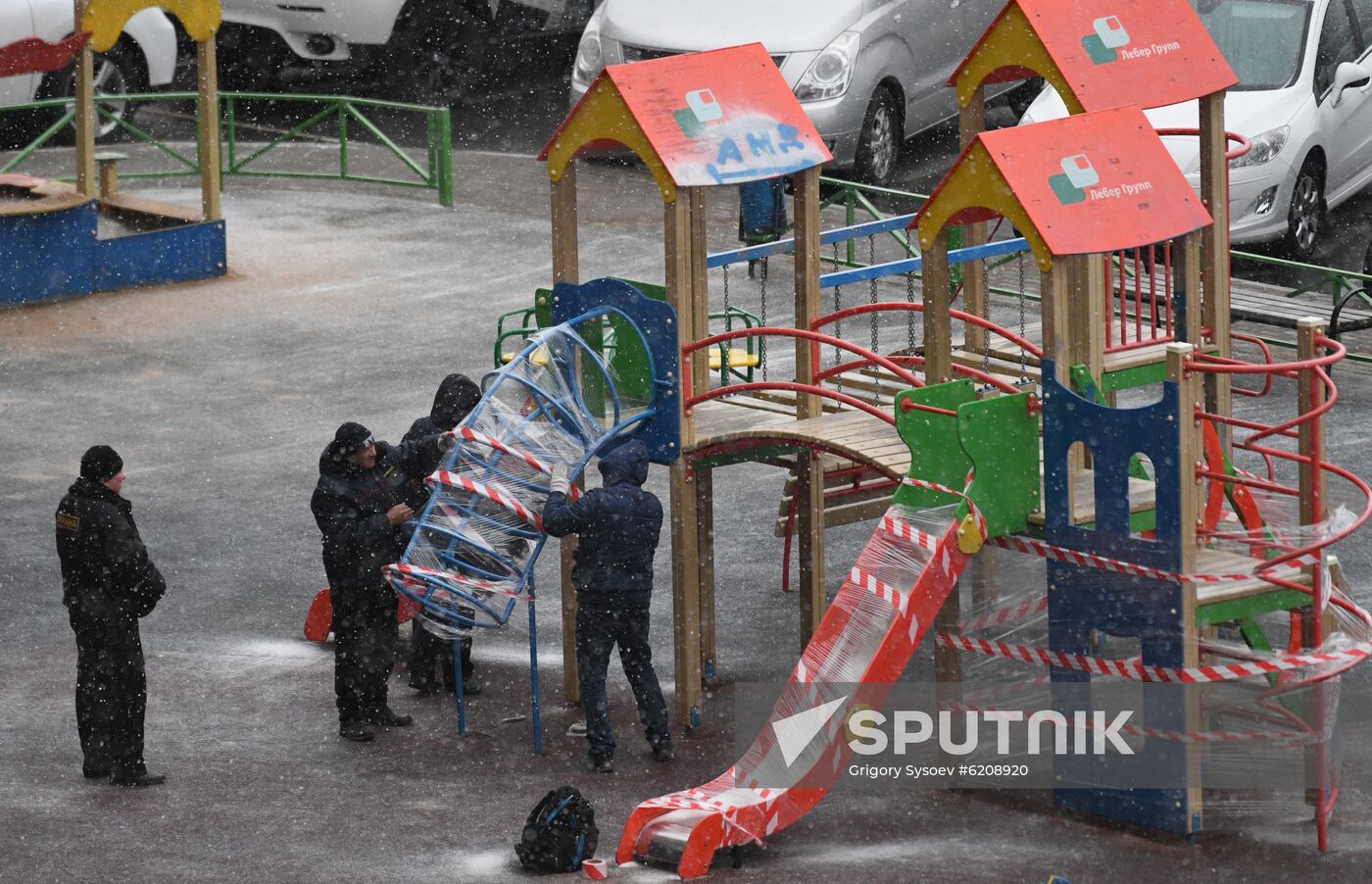 Russia Coronavirus Lockdown