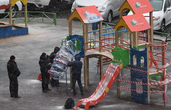 Russia Coronavirus Lockdown