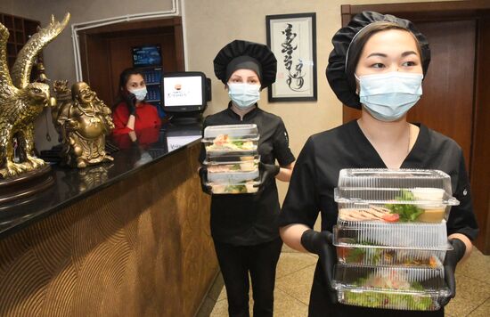 Russia Coronavirus Social Distancing