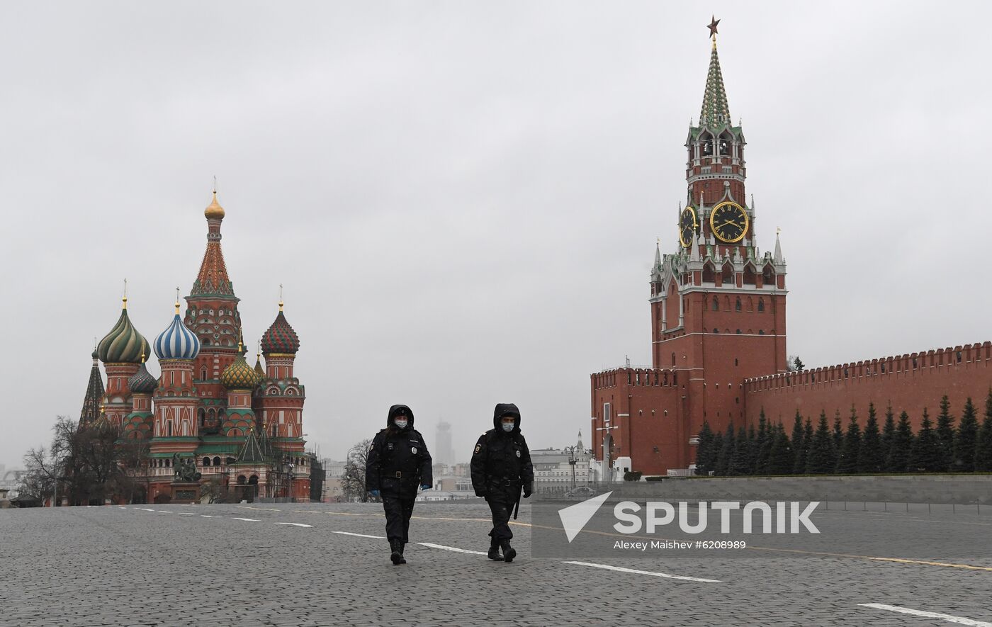 Russia Coronavirus Lockdown