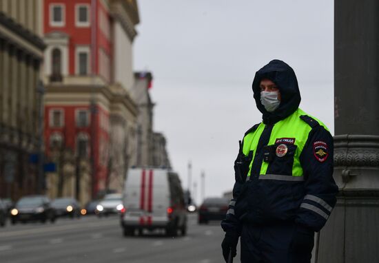Russia Coronavirus Lockdown