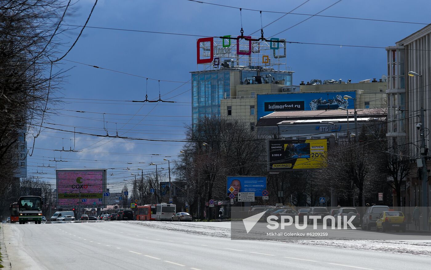 Russia Coronavirus Lockdown
