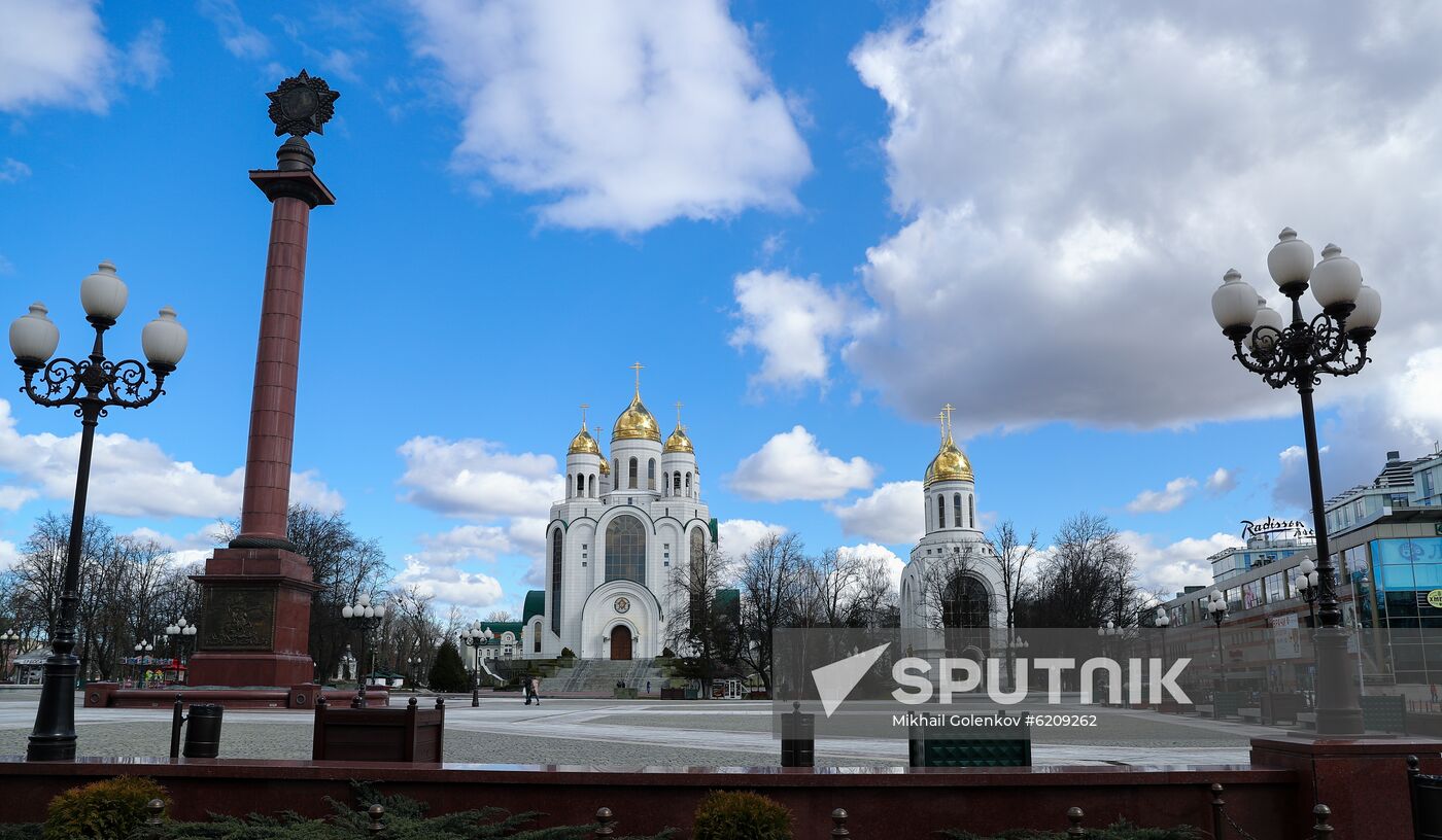 Russia Coronavirus Lockdown