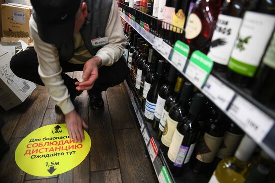 Russia Coronavirus Social Distancing